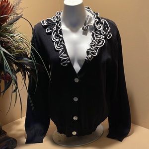 NWT New Directions Cardigan LS Sweater